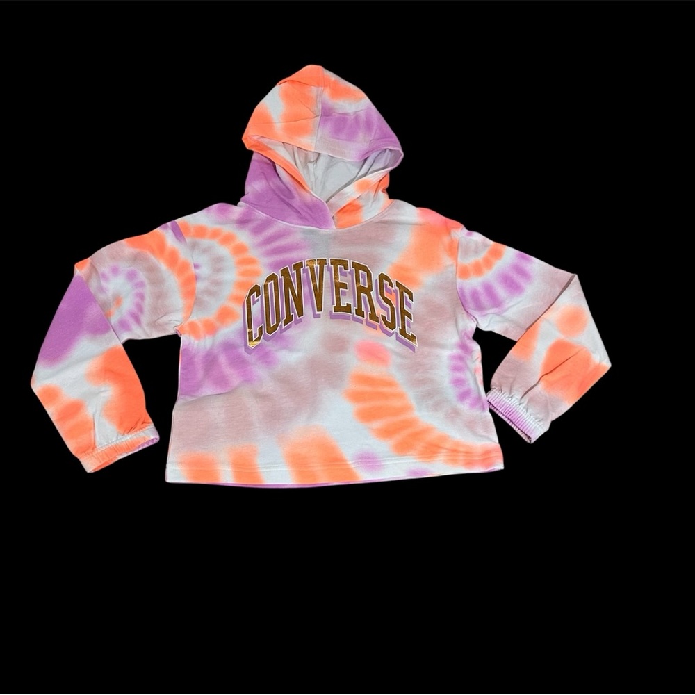 Converse Kids Colorful Tie-Dye Hoodie Youth Medium